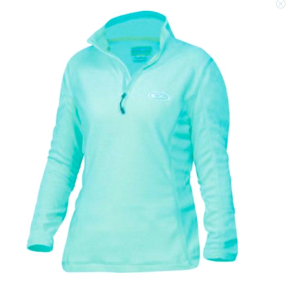 Drake- Lady Drake Waterfowl Seafoam Camp Fleece,XS